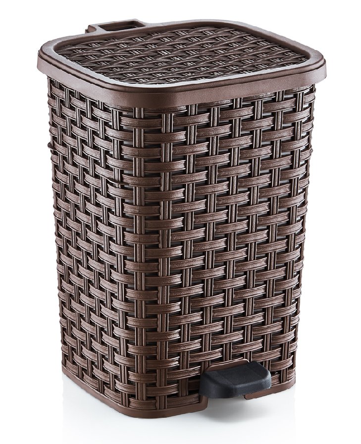 DÜNYA 01052 6 LT RATTAN PEDALLI ÇÖP KOVASI